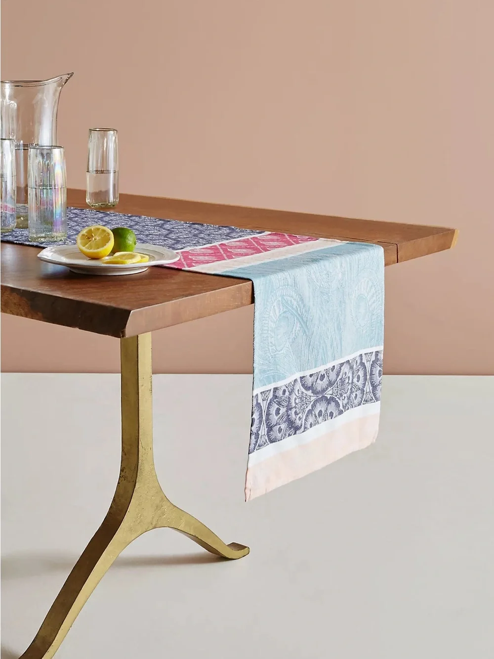 New🌟Anthropologie-Liberty for Anthropologie Jacquard-Woven Table Runner